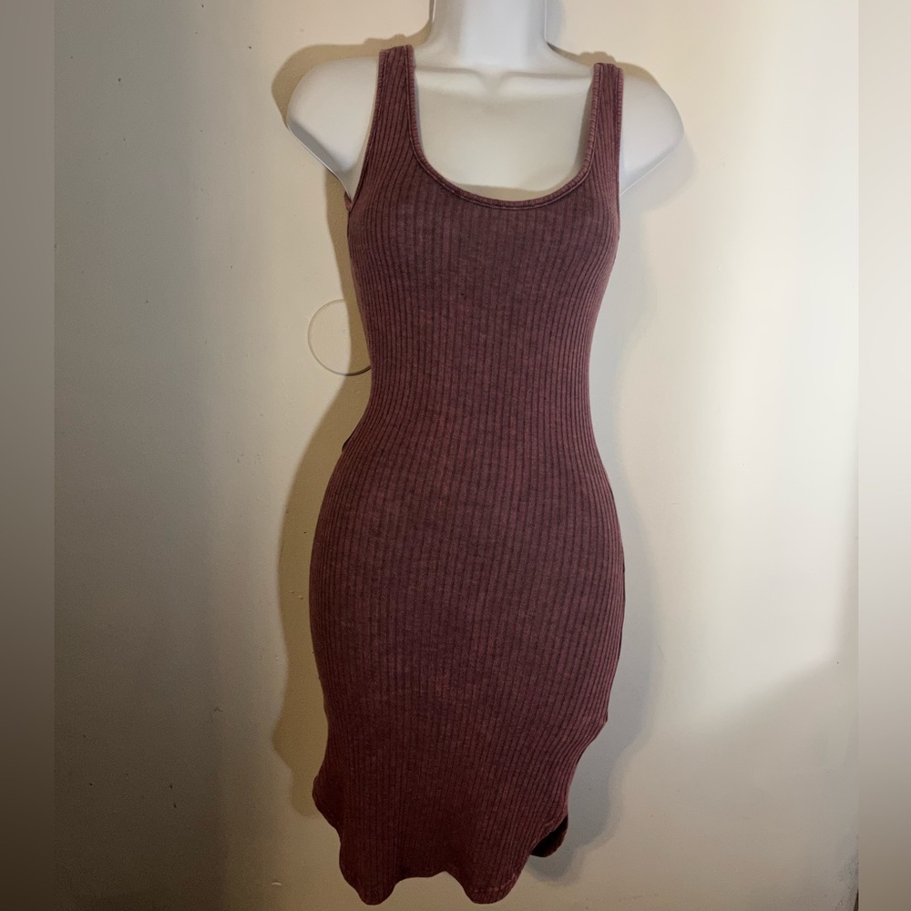 Fashion nova ribbed tank dress